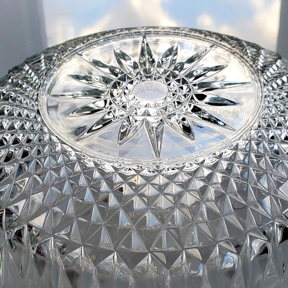 "Diamant" 9" Salad/Serving Bowl by Arcoroc Cristal D'Arques-Durand France 🇫🇷 - Picture 7 of 8